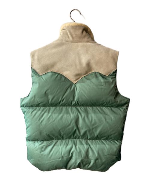 YANUK（ヤヌーク）YANUK (ヤヌーク) RockyMountainFeatherBed (ロッキーマウンテンフェザーベッド) ダウンベスト グリーン サイズ:サイズ表記無の古着・服飾アイテム