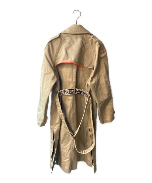 DIESEL（ディーゼル）DIESEL (ディーゼル) トレンチコート ベージュ サイズ:XSの古着・服飾アイテム