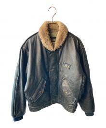 CHEVIGNON（シェビニオン）の古着「レザージャケット」｜ブラック