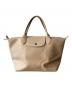 LONGCHAMP（ロンシャン）の古着「ルプリアージュシティLトートバッグ」｜ベージュ
