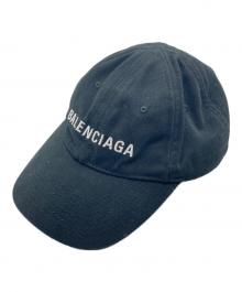 BALENCIAGA（バレンシアガ）の古着「ベースボールキャップ」｜ブラック