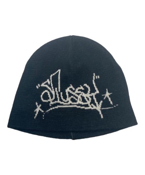stussy（ステューシー）stussy (ステューシー) グラフィティビーニー ブラックの古着・服飾アイテム