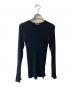 AURALEE（オーラリー）の古着「RIB KNIT V-NECK P/O」｜ブラック
