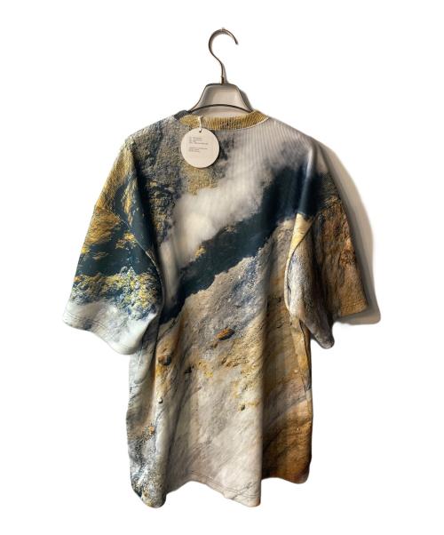 NON TOKYO（ノントーキョー）NON TOKYO (ノントーキョー) PRINT RIB BIG T-SHIRT イエロー サイズ:FREEの古着・服飾アイテム