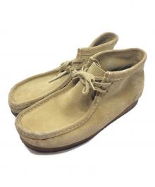 CLARKS ORIGINALS（クラークス オリジナルズ）の古着「ワラビーシューズ」｜ベージュ