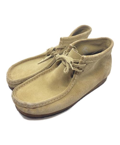 CLARKS ORIGINALS（クラークス オリジナルズ）Clarks Originals (クラークス オリジナルズ) ワラビーシューズ ベージュ サイズ:27.5の古着・服飾アイテム