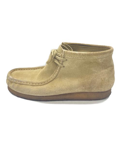 CLARKS ORIGINALS（クラークス オリジナルズ）Clarks Originals (クラークス オリジナルズ) ワラビーシューズ ベージュ サイズ:27.5の古着・服飾アイテム