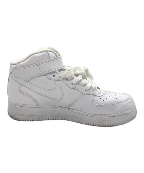 NIKE（ナイキ）NIKE (ナイキ) Supreme (シュプリーム) AIR FORCE 1 MID SP ホワイト サイズ:28.5㎝の古着・服飾アイテム