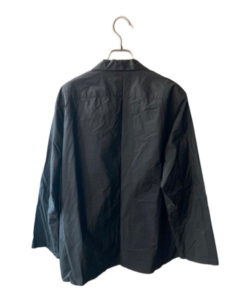 AURALEE（オーラリー）AURALEE (オーラリー) SELVEDGE WEATHER CLOTH SHIRTS ブラック サイズ:4の古着・服飾アイテム
