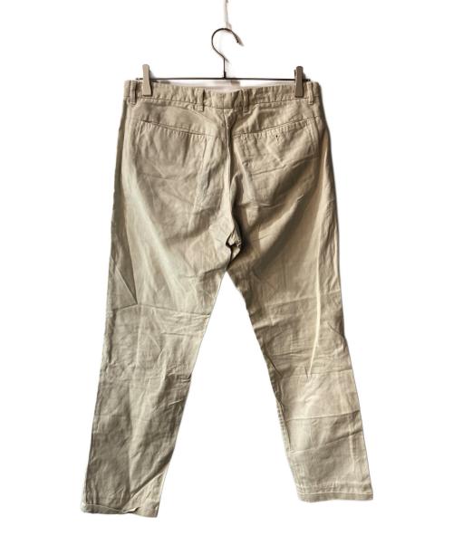 Maison Margiela（メゾンマルジェラ）Maison Margiela (メゾンマルジェラ) スリムチノトラウザー ベージュ サイズ:46の古着・服飾アイテム