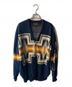 PENDLETONペンドルトン）の古着「カーディガン」｜ネイビー
