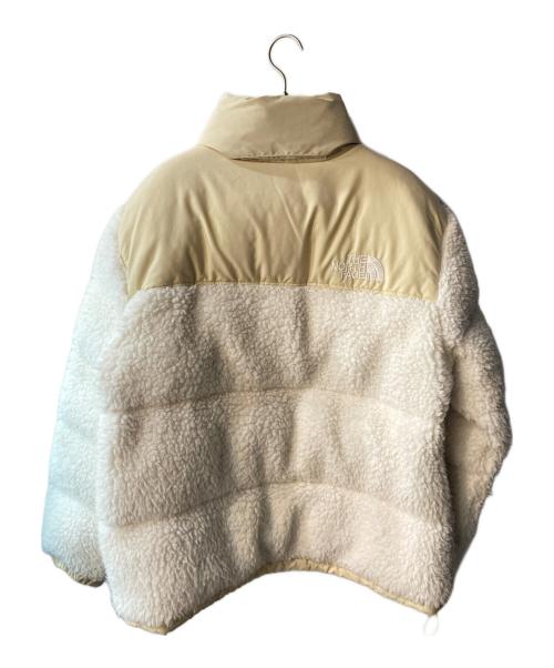 THE NORTH FACE（ザ ノース フェイス）THE NORTH FACE (ザ ノース フェイス) SHERPA NUPTSE JACKET ホワイト サイズ:Lの古着・服飾アイテム