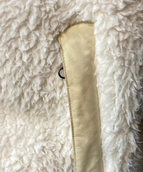 THE NORTH FACE（ザ ノース フェイス）THE NORTH FACE (ザ ノース フェイス) SHERPA NUPTSE JACKET ホワイト サイズ:Lの古着・服飾アイテム