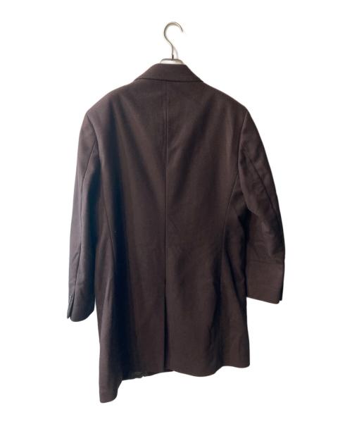 RALPH LAUREN（ラルフローレン）RALPH LAUREN (ラルフローレン) カシミヤ混ウールコート ブラウン サイズ:42Rの古着・服飾アイテム