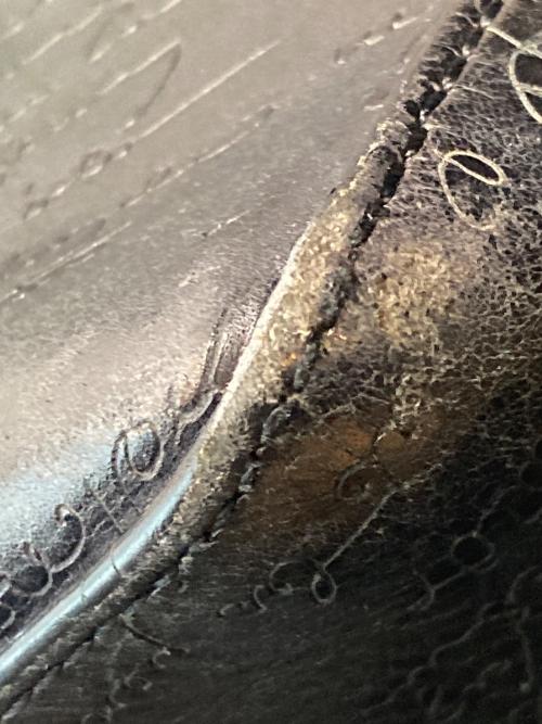 Berluti（ベルルッティ）Berluti (ベルルッティ) レザートートバッグ ダークグリーンの古着・服飾アイテム