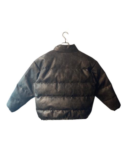 sloppy（スロッピー）SLOPPY (スロッピー) S LOGO VINTAGE-LIKE LEATHER BLOUSON ブラウン サイズ:Lの古着・服飾アイテム