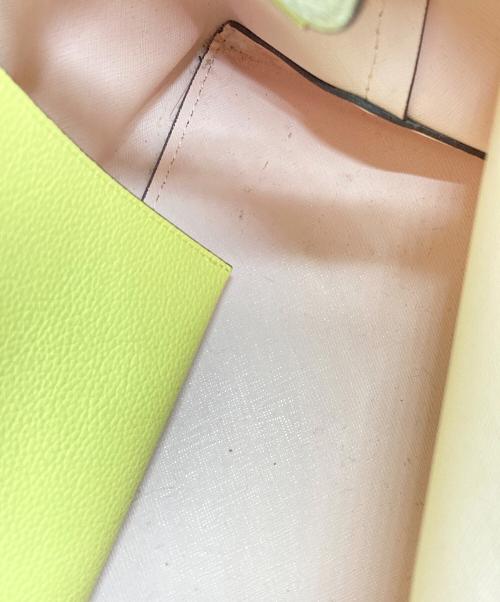 Kate Spade（ケイトスペード）Kate Spade (ケイトスペード) 2WAYトートバッグ イエローの古着・服飾アイテム