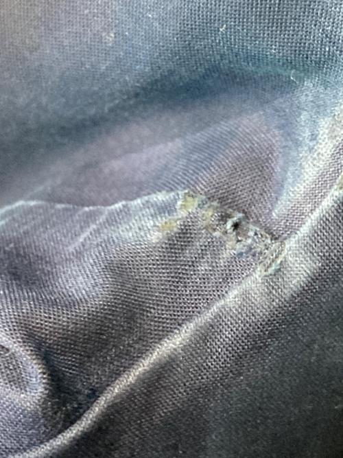 MACKINTOSH（マッキントッシュ）MACKINTOSH (マッキントッシュ) ゴム引きコート ネイビー サイズ:36の古着・服飾アイテム