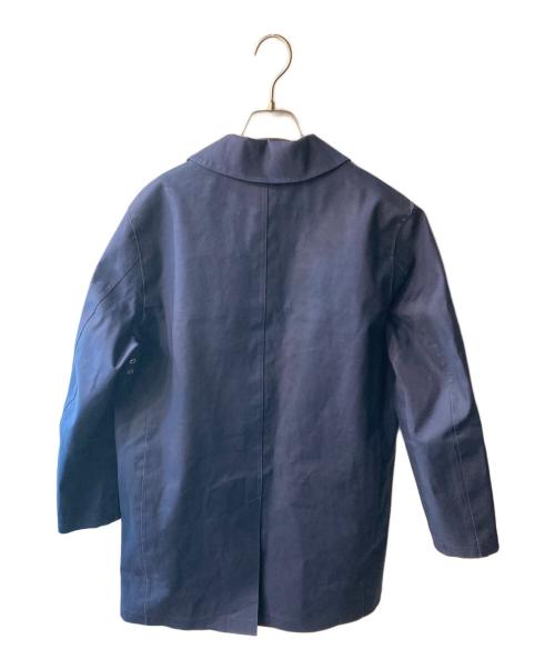 MACKINTOSH（マッキントッシュ）MACKINTOSH (マッキントッシュ) ゴム引きコート ネイビー サイズ:36の古着・服飾アイテム