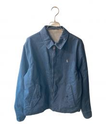 POLO RALPH LAUREN（ポロ・ラルフローレン）の古着「スイングトップ」｜ネイビー