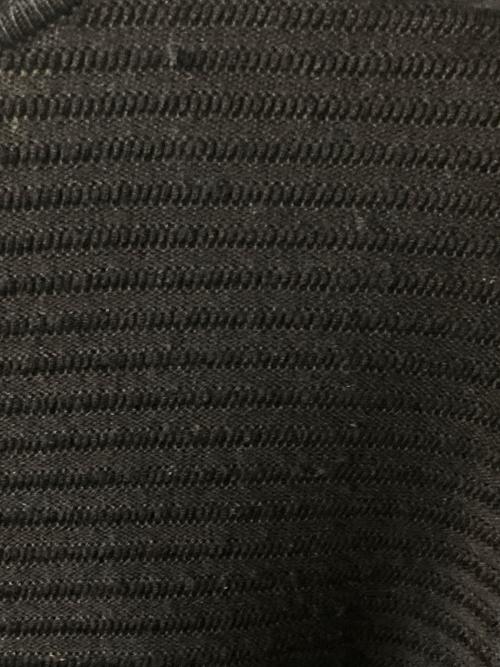 EMPORIO ARMANI（エンポリオ アルマーニ）EMPORIO ARMANI (エンポリオ アルマーニ) プルオーバー ニット セーター ブラック サイズ:XXLの古着・服飾アイテム