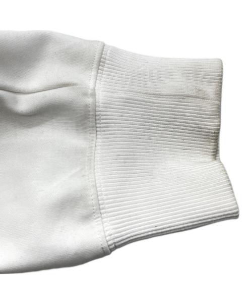 EVISU（エヴィス）EVISU (エヴィス) オールオーバーマルチロゴ刺繍 リラックスフィット スウェットシャツ ホワイト サイズ:Lの古着・服飾アイテム