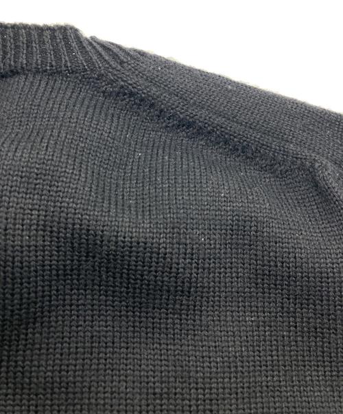 MARKAWARE（マーカウェア）MARKAWARE (マーカウェア) クルーネックショートニット ブラック サイズ:1の古着・服飾アイテム