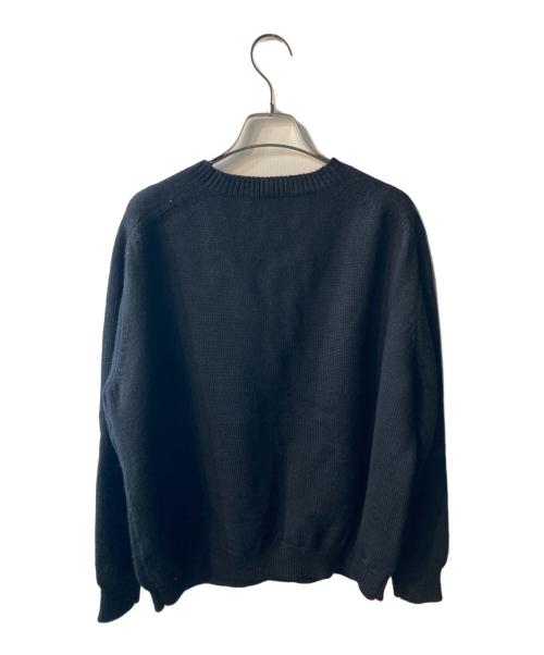 MARKAWARE（マーカウェア）MARKAWARE (マーカウェア) クルーネックショートニット ブラック サイズ:1の古着・服飾アイテム