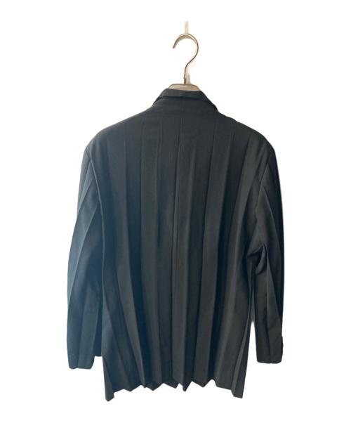 ISSEY MIYAKE（イッセイミヤケ）ISSEY MIYAKE (イッセイミヤケ) プリーツジャケット ブラック サイズ:Sの古着・服飾アイテム