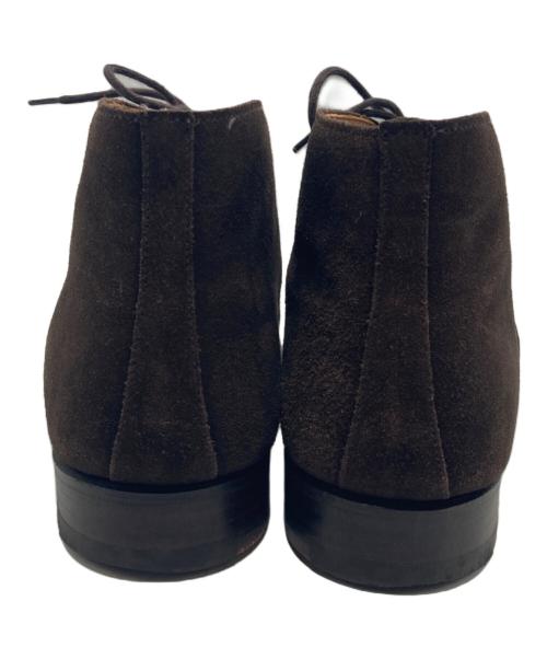 Crockett & Jones（クロケット＆ジョーンズ）Crockett & Jones (クロケット＆ジョーンズ) CHERTSEY スウェードチャッカーブーツ ブラウン サイズ:6　1/2の古着・服飾アイテム