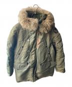 BUZZ RICKSON'Sバズリクソンズ）の古着「N-3Bタイプコート」｜カーキ