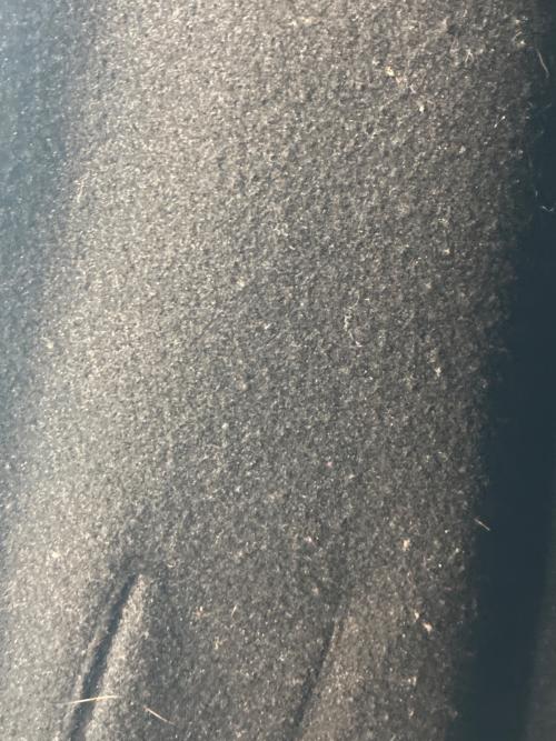 BEAMS BOY（ビームスボーイ）BEAMS BOY (ビームスボーイ) ポリエステル メルトン デタッチ フード コート ブラック サイズ:FREEの古着・服飾アイテム