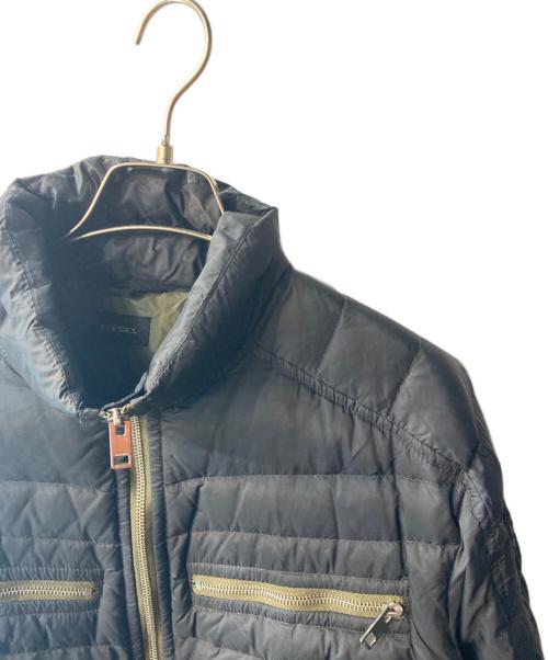 DIESEL（ディーゼル）DIESEL (ディーゼル) ダウンジャケット ブラック サイズ:XLの古着・服飾アイテム