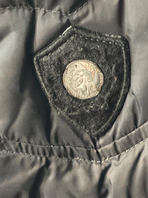 DIESEL（ディーゼル）DIESEL (ディーゼル) ダウンジャケット ブラック サイズ:XLの古着・服飾アイテム