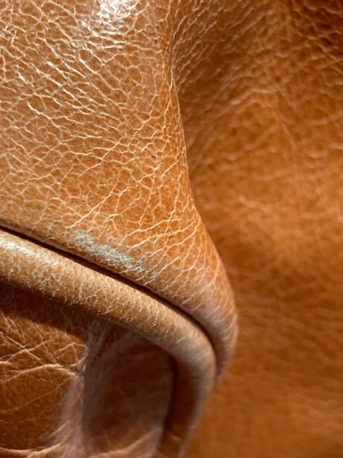 MIU MIU（ミュウミュウ）MIU MIU (ミュウミュウ) 2wayサイドリボンバッグ ライトブラウンの古着・服飾アイテム