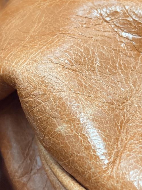 MIU MIU（ミュウミュウ）MIU MIU (ミュウミュウ) 2wayサイドリボンバッグ ライトブラウンの古着・服飾アイテム