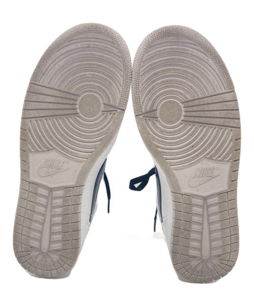 NIKE（ナイキ）NIKE (ナイキ) AIR JORDAN 1 LOW ホワイト×ブラック サイズ:27cmの古着・服飾アイテム