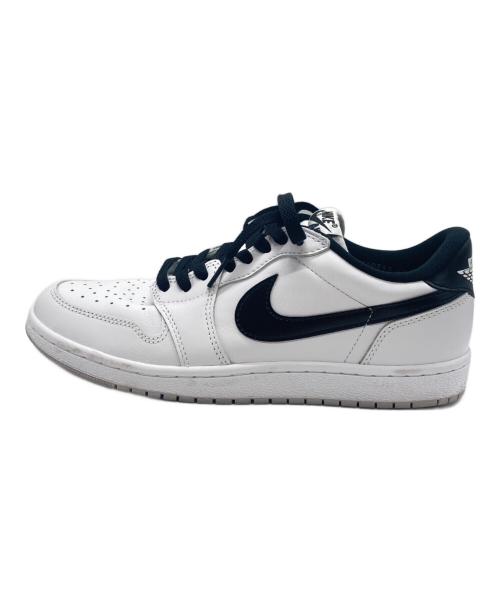 NIKE（ナイキ）NIKE (ナイキ) AIR JORDAN 1 LOW ホワイト×ブラック サイズ:27cmの古着・服飾アイテム