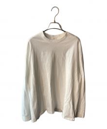 COMOLI（コモリ）の古着「コットンジャージ 長袖Tシャツ」｜ホワイト