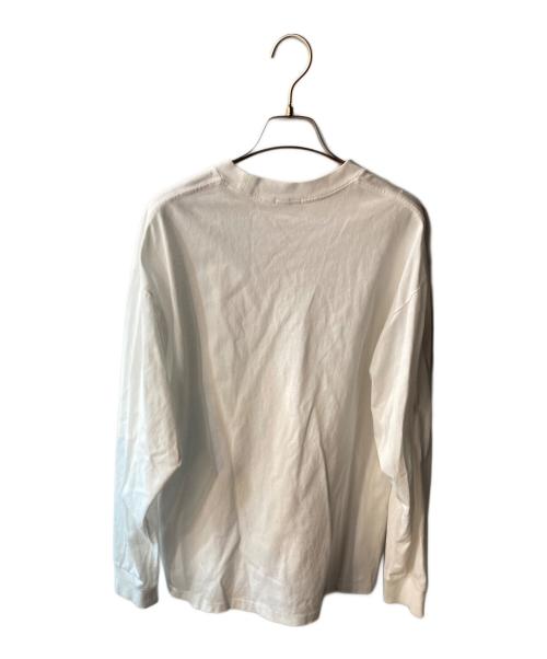 COMOLI（コモリ）COMOLI (コモリ) コットンジャージ 長袖Tシャツ ホワイト サイズ:3の古着・服飾アイテム