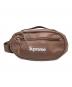 Supreme（シュプリーム）の古着「Leather Waist Bag」｜ブラウン