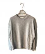 LACOSTEラコステ）の古着「Crew Neck Wool Sweater」｜グレー