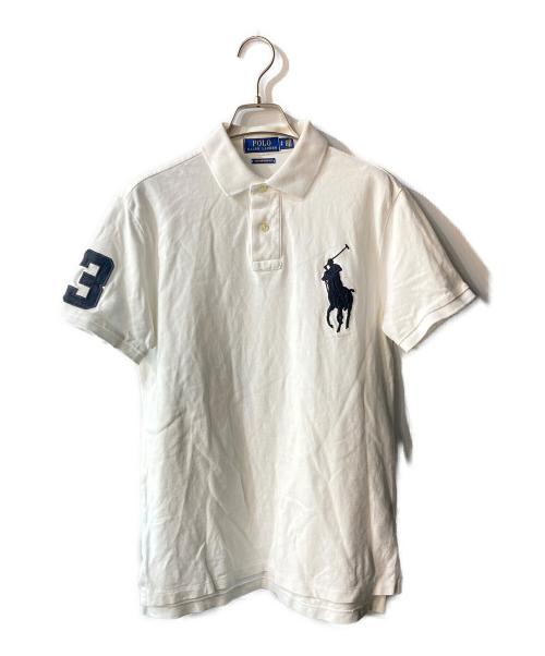 POLO RALPH LAUREN（ポロ・ラルフローレン）POLO RALPH LAUREN (ポロ・ラルフローレン) ポロシャツ ホワイト サイズ:Sの古着・服飾アイテム