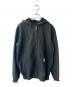 CarHartt（カーハート）の古着「MIDWEIGHT HOODED ZIP-FRONT SWEATSHIRT」｜ブラック