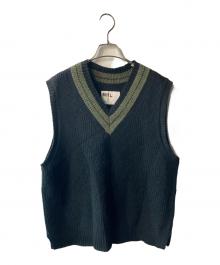 MHL（エムエイチエル）の古着「TOUGH WOOL RIB」｜ブラック