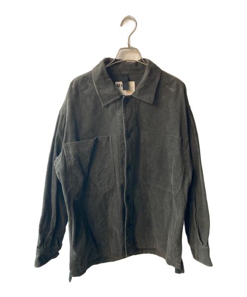 MHL（エムエイチエル）MHL (エムエイチエル) コーデュロイ オーバーシャツ ブラウン サイズ:Lの古着・服飾アイテム