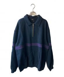 PWA（プア）の古着「HEAVY KANOKO H/Z POLO」｜ネイビー