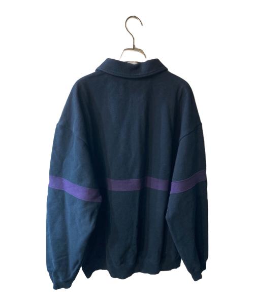 PWA（プア）PWA (プア) HEAVY KANOKO H/Z POLO ネイビー サイズ:XLの古着・服飾アイテム