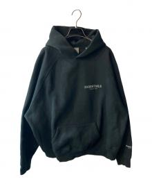 FOG ESSENTIALS（フィアオブゴッド エッセンシャル）の古着「ロゴプリントパーカー」｜ブラック