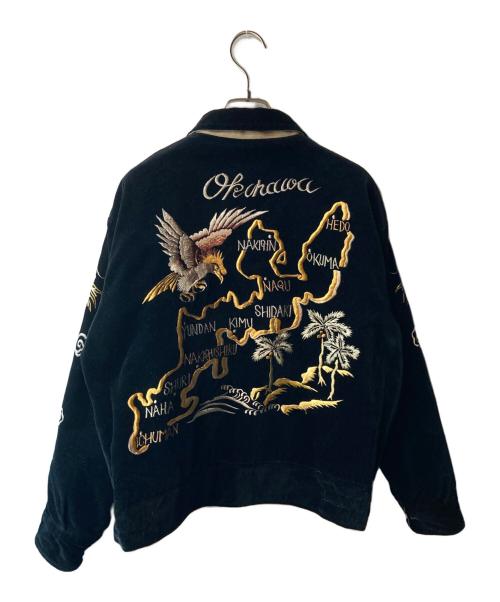 東洋エンタープライズ（トウヨウエンタープライズ）東洋エンタープライズ (トウヨウエンタープライズ) SOUVENIR JACKET ブラック サイズ:Lの古着・服飾アイテム